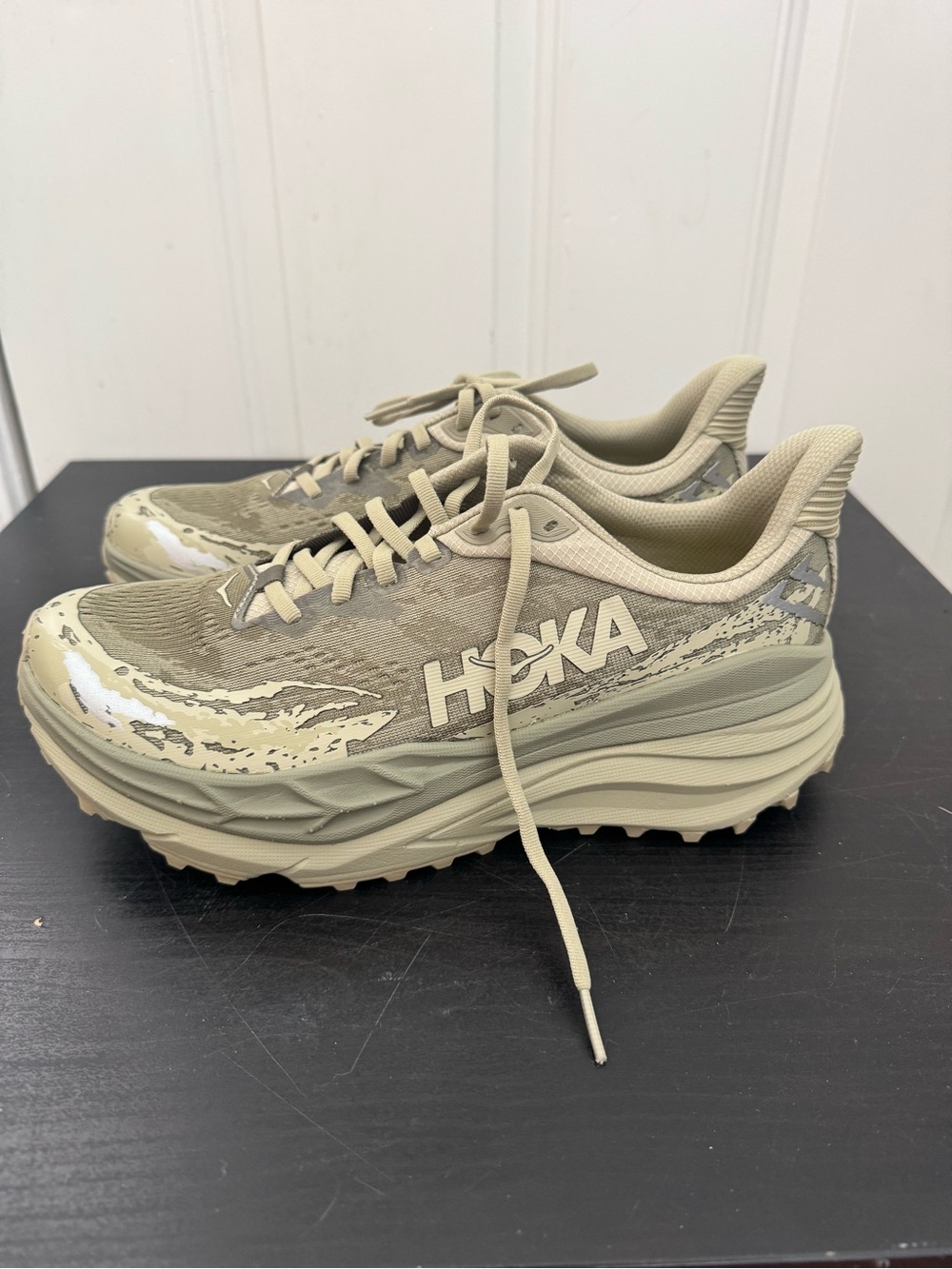 Hoka One One Stinson 7 Oyster Mushroom/wild Mushroom Camo Men’s US 10 NWOB